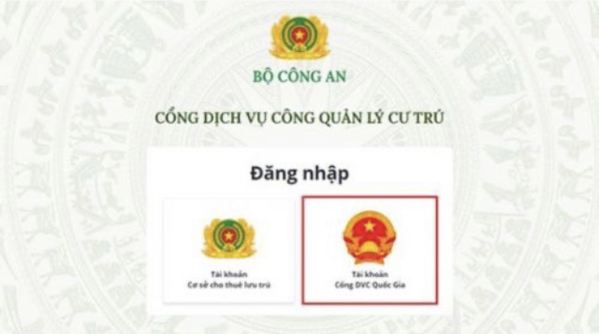 Triển khai dịch vụ công trực tuyến trong lĩnh vực đăng ký cư trú, cấp Căn cước công dân